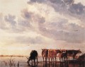 Pintor de campo de vacas Aelbert Cuyp